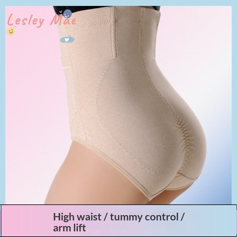 Postpartum High-Waist Slimming Tummy-Control Cotton Briefs For Women