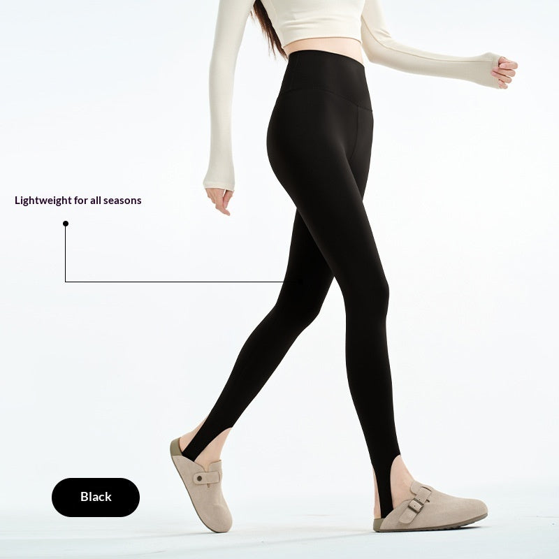 Seamless One-piece Full-length Yoga Pants